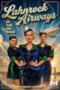 LAHNROCK AIRWAYS – Ein Trolly Dolly Musical, Plakat 2026