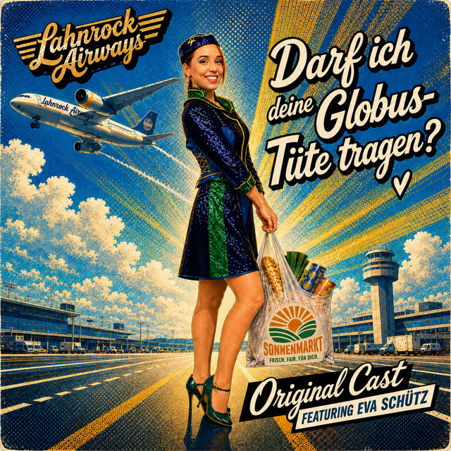 Single-Cover „Darf ich deine Globus-Tüte tragen“ – Lahnrock Airways Original Cast